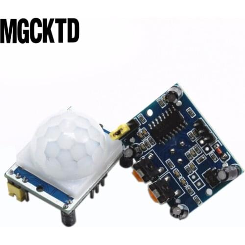 Megmoki New HC-SR501 HCSR501 SR501 human infrared sensor module Pyroelectric infrared sensor imports probe