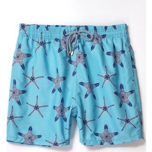 Vilebre MEN SWIMWEAR HERRINGBONES TURTLES Newest Summer Casual Shorts Men Fashion Style Mens Shorts bermuda beach Shorts quin038