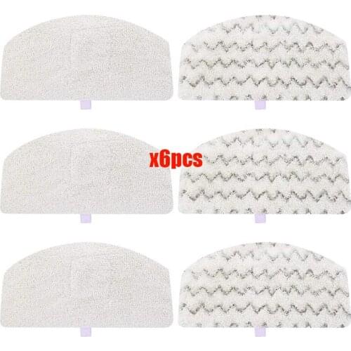 6 Pcs Steam Mop Pads Compatible Bissell PowerFresh 1806 1940 1544 1440 Series Replacement Part Model #5938#203-2633 Mop Rag