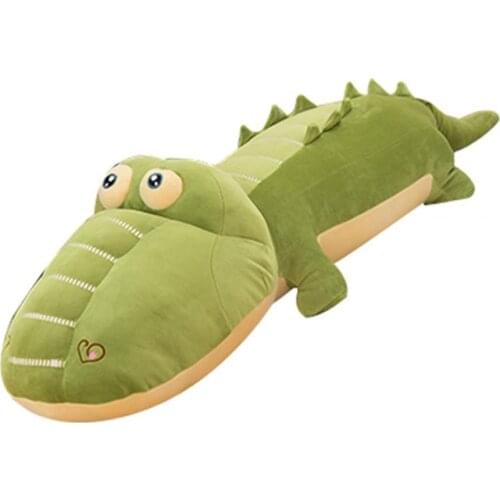 2021 New 65cm Simulation Crocodile Plush Pillow Plush Doll Toys Stuffed Doll Animal Cushion Pillow Home Decor Kids Gift