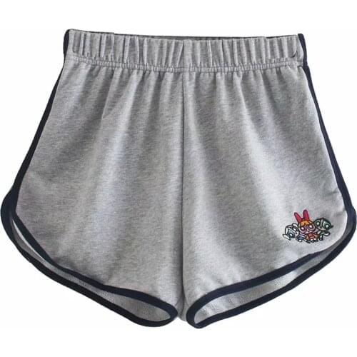 Casual Solid Mini Straight Shorts DLZK035