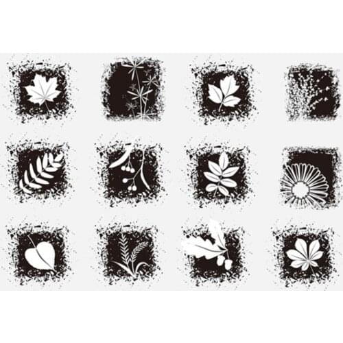 Background Transparent Clear Silicone Stamp Seal for DIY scrapbooking photo album Decorative clear stamps A203