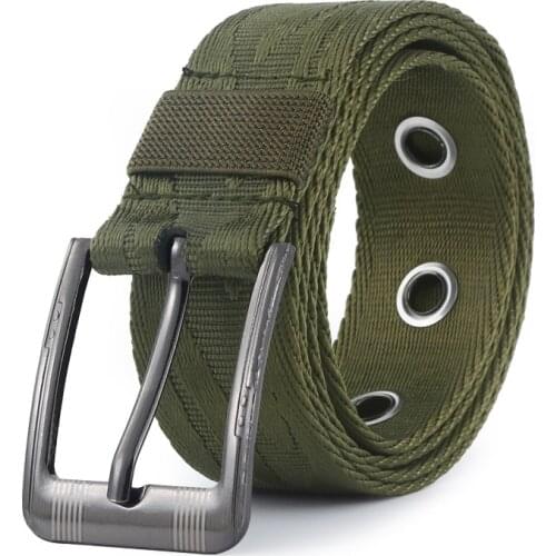 ANPUDUSEN Canvas Belt Outdoor Tactical Belt Unisex High Quality Canvas Belts for Jeans Male Luxury Casual Straps Ceintures