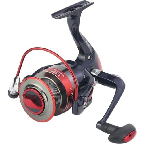 YUMOSHI Super Light Spinning Reel Steel 5.5:1 Reel Gear Ratio AM2000-7000 Series Fishing Reel for Bass Pike Fishing