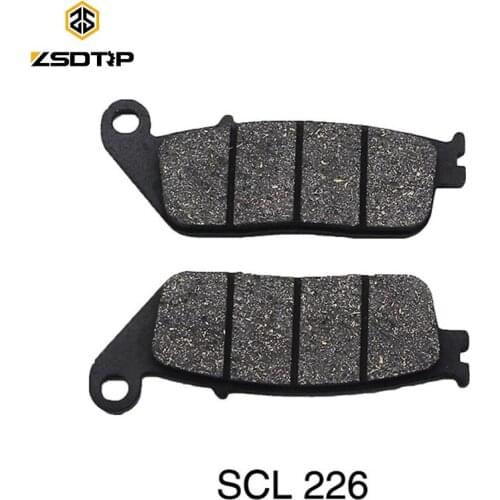 ZSDTRP Motorcycle Front Brake Pads for Honda RS125 RS250 CB 300 CBR300 CB 600 CBF 600 CBF1000 Tiger 800