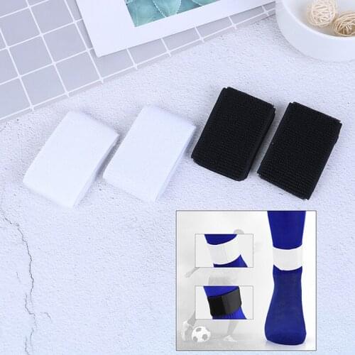1Pair Soccer Shin Guard Adjustable Elastic Sports Bandage Sport Fixing Belt