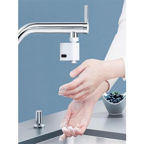 Automatic Faucet Motion Sensor Adapter Tap Autowater For Kitchen Bathroom Sink Hand Free Aerator Smart Faucet Sensor