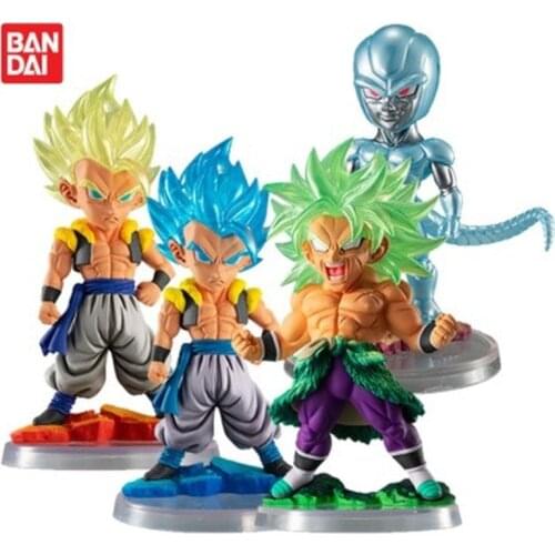 Bandai Genuine Gashapon Ultimate Grade Dragon Ball THE BEST Action Figure Model Dolls 03 Gogeta Broli Cooler Collections Gifts