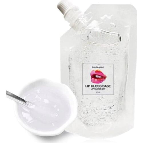 Base De Gloss Transparent Non Stick Clear Lip Gloss Base Lipstick Lip Glosses Oil Gel Diy Material Lip Gloss Base Dropshipping