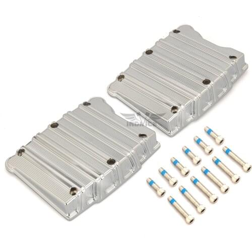 For harley twin cam CHROMED Gauge Rocker Box top cover Street Glide FLHX Road Glide Custom FLTRX Low Rider FXDL 2014-2017