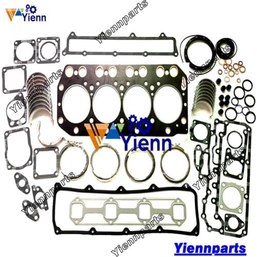 For Yanmar 4TN100E-SD1 4TN100E-SD2 4TN100TE-SD1 4TN100 Overhaul Re-ring Kit Diesel Engine Repair Spare Parts 4TN100TL-GH