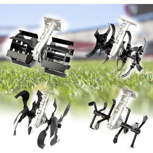 Garden Tool Accessories Lawn Mower Blades Mower Work Head Loosen Soil Head Weeding Ditching Wheel Trimmer Brushcutter Best Price