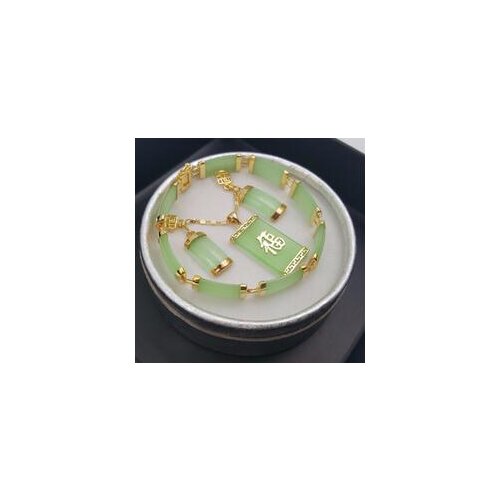 5 colors Fashion jewellery jade dragon pendant necklace earrings bracelet SET