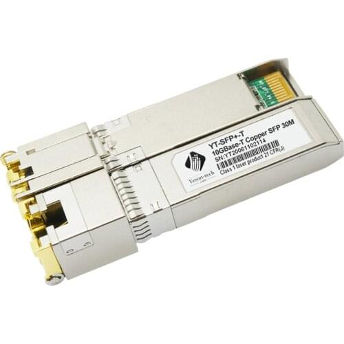 10G SFP RJ45 Module Copper Media Converter Optical Fiber For Brand Network Switch Huawei Mikrotik Ubiqui Cisco TP-Link Dell
