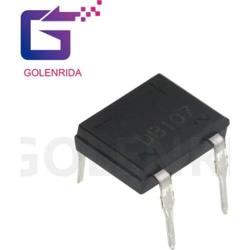 20PCS DB107 DIP 1207 DIP4 Bridge Rectifiers 1000V 1A