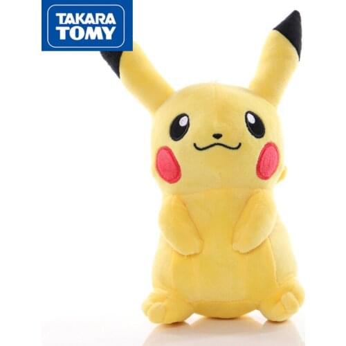 Takara Tomy Pikachu Bulbasaur Squirtle Charmander Eevee Jigglypuff Snorlax Mewtwo Plush Doll Plush Toy Christmas Gift