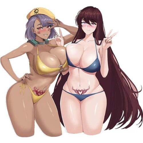 Hot Sexy Girl T 8w Valkyrie Quick Camel Last Origin Sticker for Suitcase Laptop Bumper Car Auto Decor Vinyl Auto Decoration