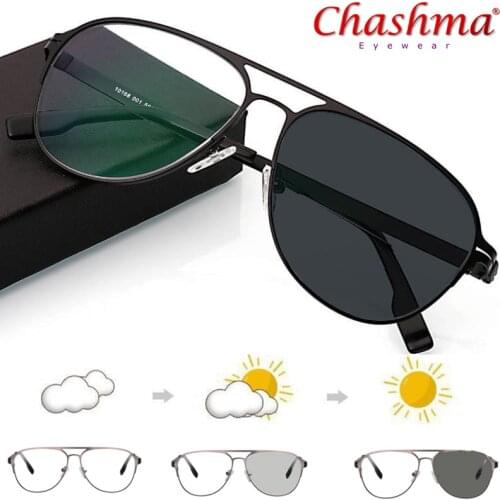 Germany Unique No screw Design Photochromic Bifocal Reading Glasses Men Presbyopic Eyeglasses For Male Eyewear diopter