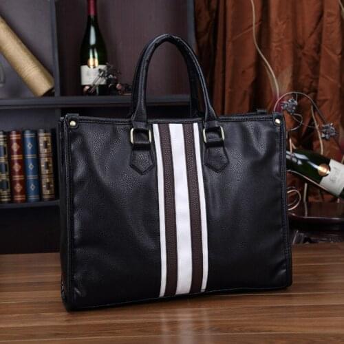 2021New fashion trend mens Single Shoulder Bag Messenger Bag Handbag briefcase simple business leisure briefcase
