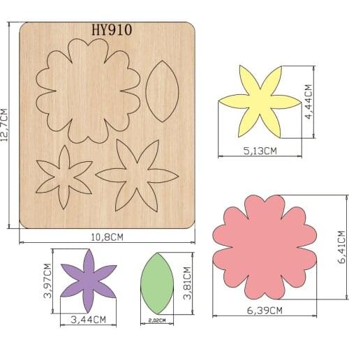 Flower cutting dies 2019 die cut &wooden dies Suitable for common die cutting machines on the market