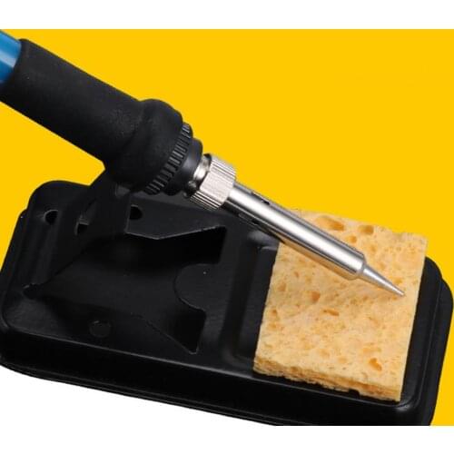 100Pcs Welding Sponge High Temperature Resistance Reusable Soldering Iron Replacement Cleaning Pad for Electric Soldering Iron