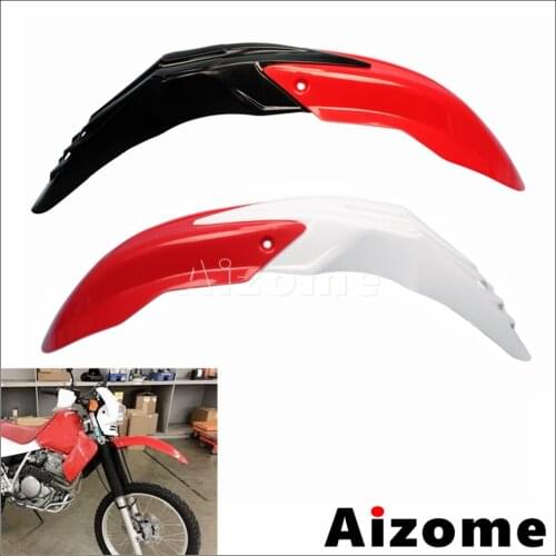 1pc Plastic Front Mudguard Universal Dirt Bike MX Motocross Motorcycle Front Fender Mud Guard For Honda XR CRF 110F 230 250 450