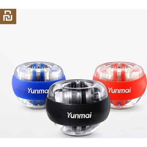 Youpin YUNMAI LED Wrist ball Trainer Relax Gyroscope Ball High Quality Muscle Power Ball Gyro Arm Exerciser Fitness Equipments
