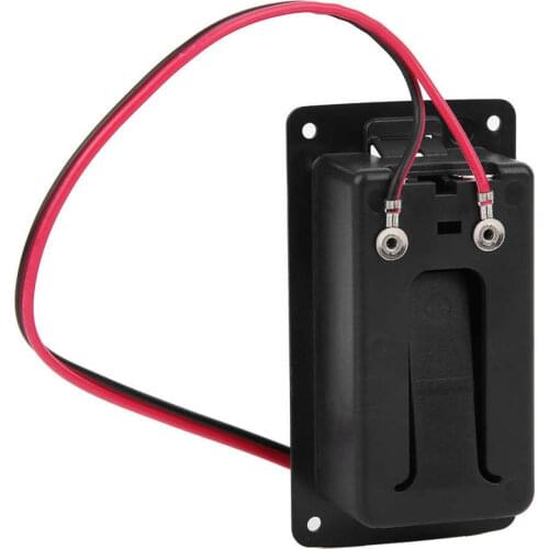 Guitar Bass Active Pickup 9V Volt Battery Cover Box Case Holder Guitar Battery Case Cover Box Pickup Holder