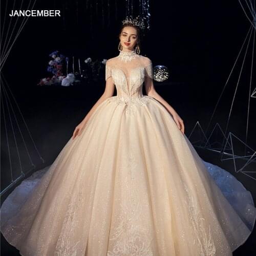 HLF05 Wedding Dress Beading Gorgeous Ball Gown China Vestido De Noiva Princesa Vistido De Noiva Robe De Marier