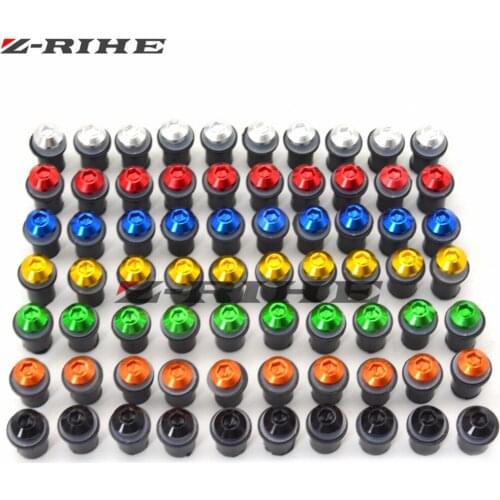 5mm Motorcycle Screw Kit Motorbike Windscreen Windshield Bolts Screws FOR honda Yamaha MT-07 MT-09 FZ9 SR 2014 2015 MT07 MT09 10