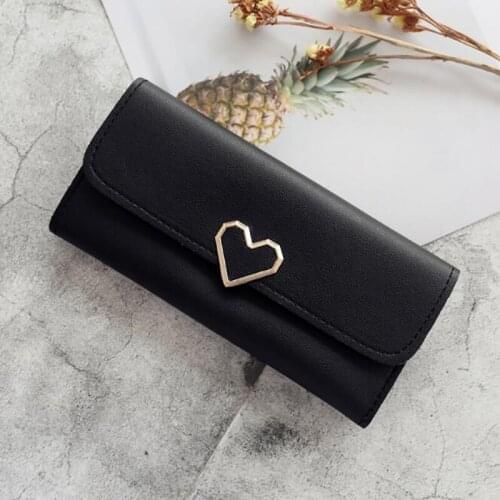 Womens Purse Pattern Long Section 3 Folding High Capacity Card Holder Clutch Wallets Carteira Feminina