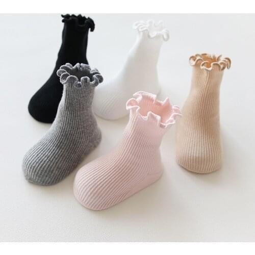 New Cotton Baby Socks Candy Color Anti Slip Socks Newborn Toddler Baby Girl Boy Socks For Kids New Born Baby Girl Sock