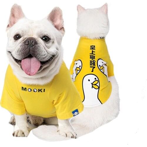 Dog clothes pet pets chihuahua dog jacket french bulldog dog costume dog coat pet clothes dogs clothes puppy clothes yellow duck