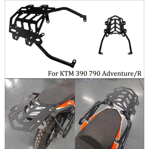 MTKRACING rear fender rack luggage holder saddlebag holder cargo shelf for KTM 390 790 890 Adventure R 390 AdventureR