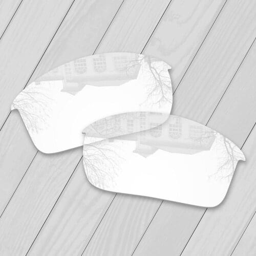 E.O.S Replacement Lenses for Oakley Bottlecap Sunglasses - HD Clear Non Polarized