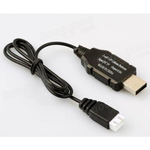 Hubsan X4 H502S H502E RC Quadcopter Spare Parts USB Charging Cable For RC Camera Drone Helicopter Accessories