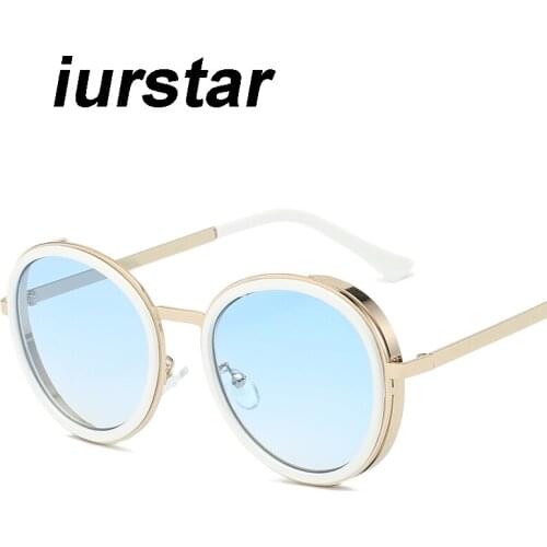 Round Goggle For Women Designer Sunglasses UV 400 Luxury Sunglass Oversized river Shades Sunglasses beach Polarized Vocation