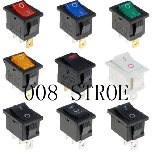 1pcs On/Off Rectangle Rocker Switch Car Dashboard Dash Boat SPST 12V