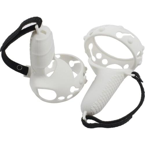 VR Accessories For Oculus Quest 2 VR Controller Cover Silicone Handle Grip Cover Protective Sleeve Skin Handle Grip Covers