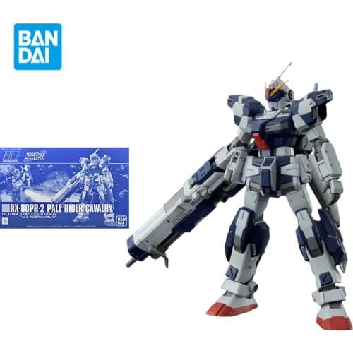 Bandai Gundam Anime Figure Assemble Model PB Limited HGUC 1/144 Pale Knight Corps Action Figure Gift Collectible Childrens Toys