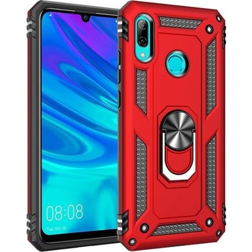 For Huawei Honor 10 Lite Cover ShockProof Armor TPU PC Ring Holder Stand Case For Huawei P Smart 2019 POT-LX1 POT-LX3 Phone Case
