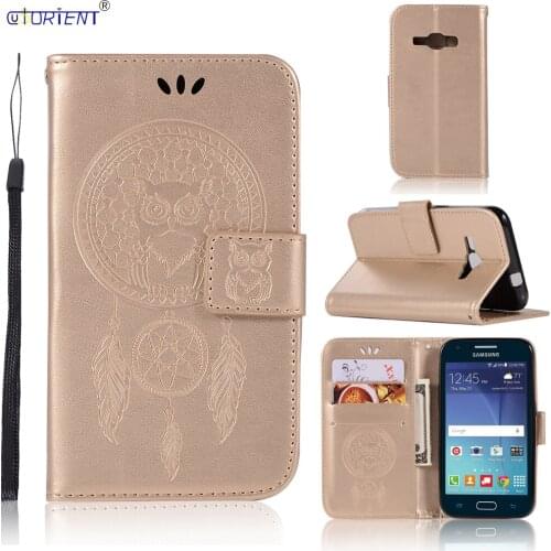 For Samsung Galaxy J1 2016 J16 Flip Wallet Case SM-J120F SM-J120H Leather Capa SM-J120M/DS SM-J120F/DS SM-J120H/DS Card Slot Bag