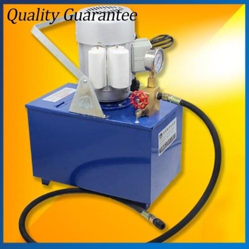 9.19 3DSY-2.5 Water Pipe Test Press Machine Big Pressure Portable 220V Electric Testing Pump