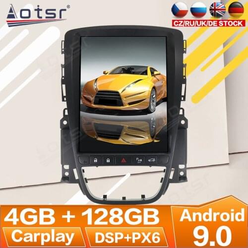 For Opel Vauxhall Holden Astra J 2010-2013 Android Radio Multimedia Car Cassette Recorder Stereo Player Tesla GPS Navi Head Unit