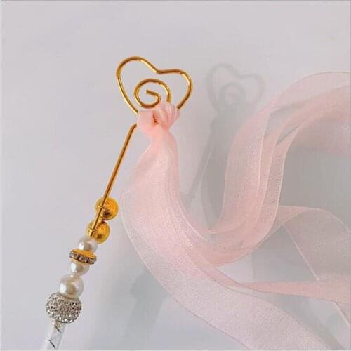 Lovely Fairy Cat Stick With Tassel Cat Toy Colorful Rod Cat Wand Toys Plastic Pet Cat Toys Interactive Stick Pet Cat Supplies