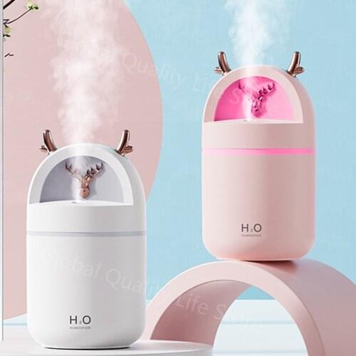 Household Humidifier Bedroom Small Mini Air Aromatherapy Purification Sprayer Water Replenishing Instrument USB Air Conditioning