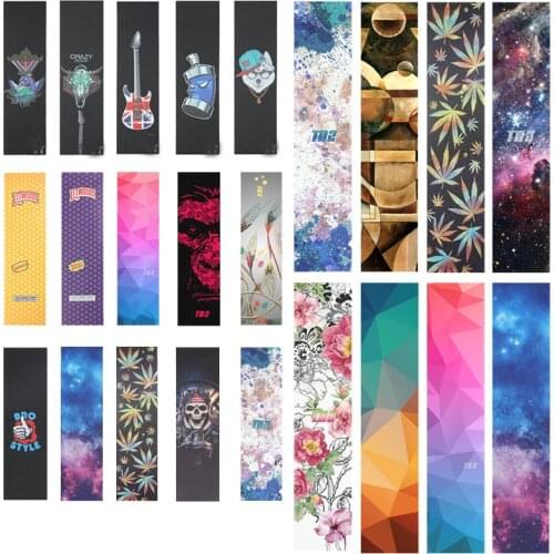 Professional skateboard sandpaper long board Grip Tape dancing board sandpaper anti-skid abrasive paper fish board Sticker