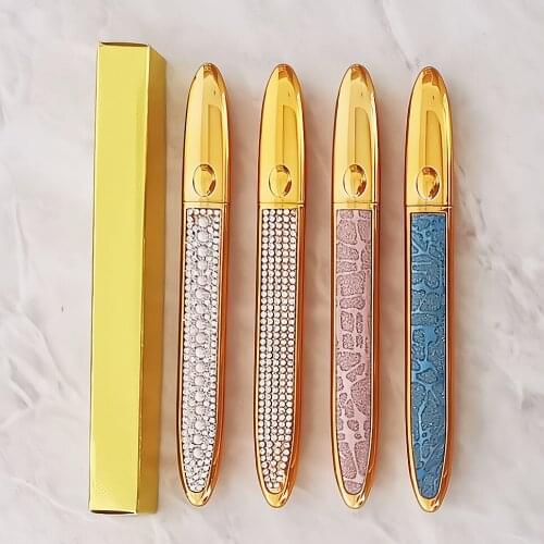 Custom Private Label Diamond Magic Self adhesive Eyeliner Glue Pen Magnet-free Waterproof Lash Gule Makeup Pencil