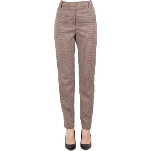 SO ALLURE Women's Plaid Trousers