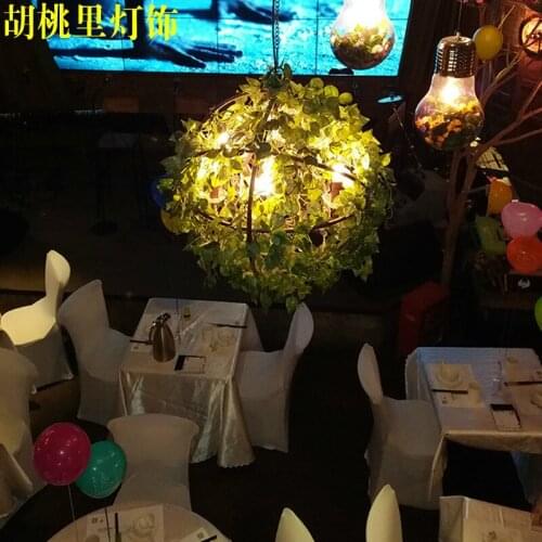 Modern Personality Plants Pendant Light Music Bar Pub Plant Cafe Balcony Decorative Lamp luminaire